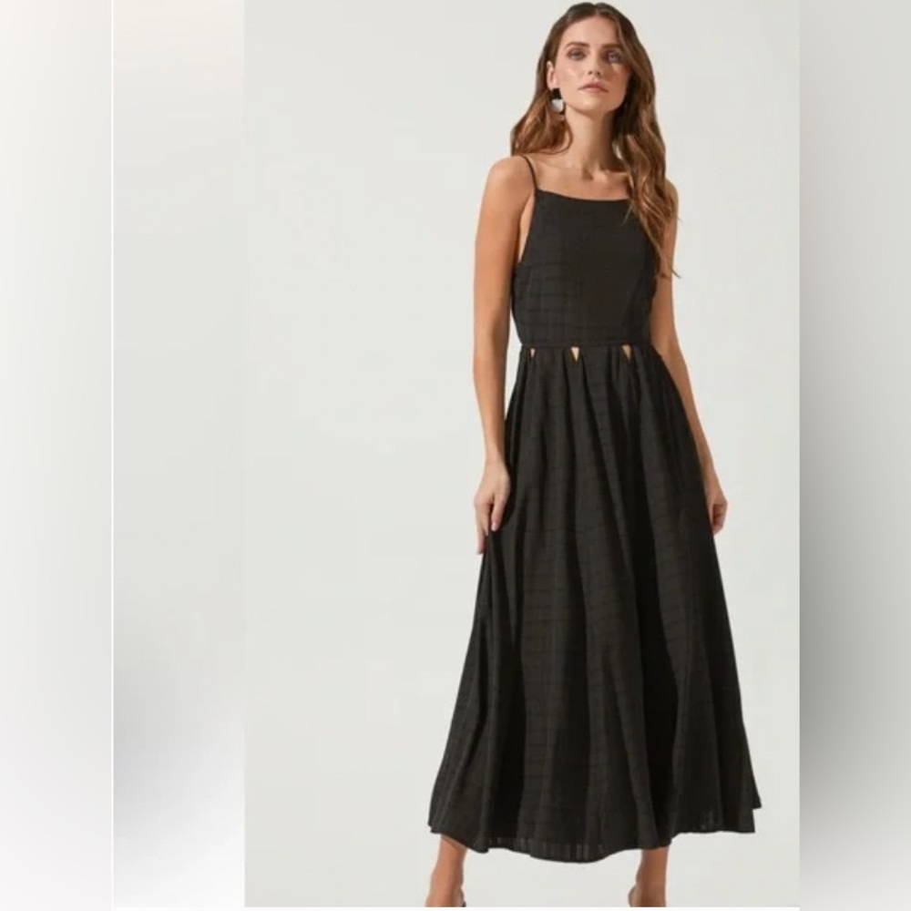 ASTR THE LABEL black maxi dress